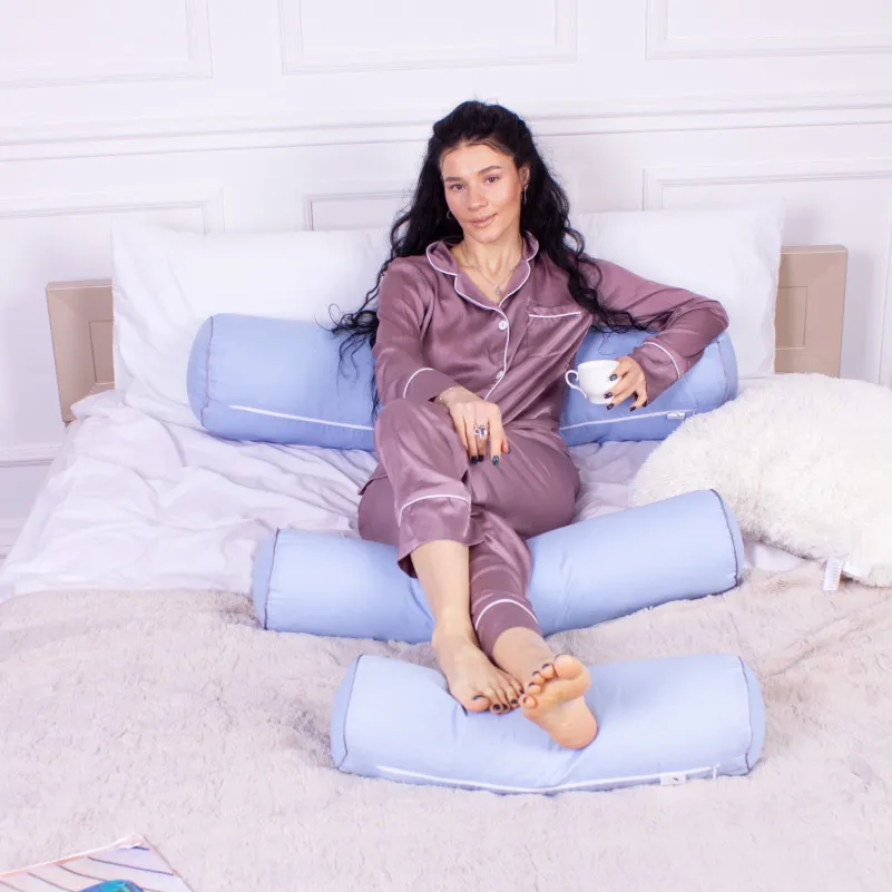 Подушка-валик №8363 Naturale Line 12-4608 Lucretia BamBoo