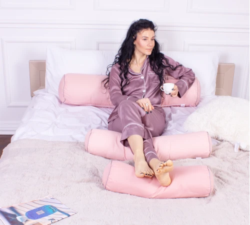 Подушка-валик №8104 Eco Line Coral EcoSilk