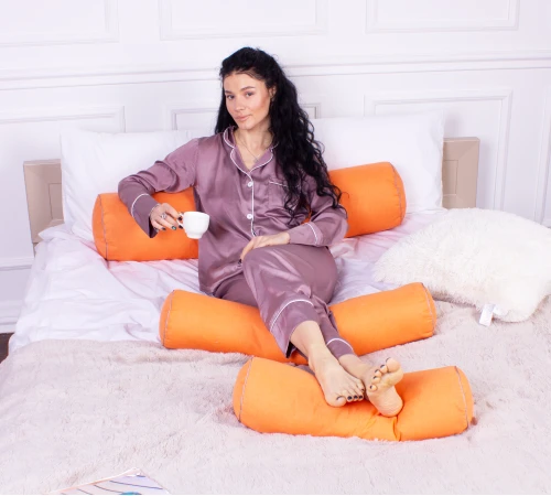 Подушка-валик №8124 Naturale Line 16-1364 Palermo EcoSilk