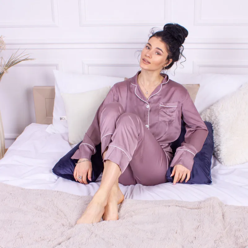 Подушка для беременных и отдыха Г-образная №8458 Velvet Line 28-0006 Navy blue EcoSilk велюр - 6