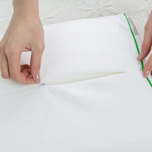 Подушка ортопедическая (стружка Memory) №4112 Green nature Julia 49*32*10,5 см - 2