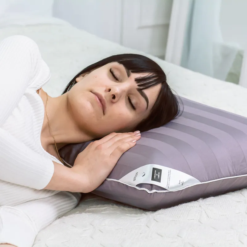 Подушка ортопедична №6046 Noble stripe Peony MEN 59*43*12 см - 10