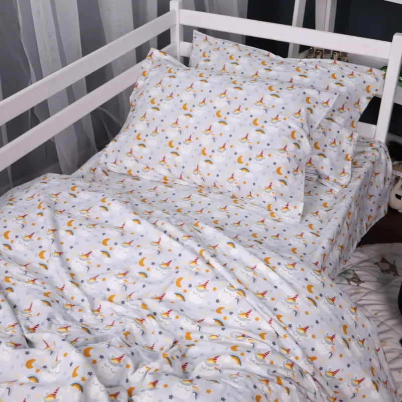 Комплект постельного белья JUNIOR Фланель 018 Unicorn - 4