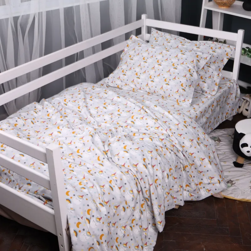 Комплект постельного белья JUNIOR Фланель 018 Unicorn