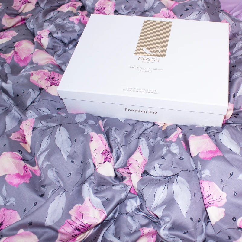 Комплект постільної білизни Сатин ELIT "Aster" - 20