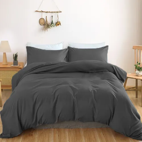 Комплект постельного белья Сатин LITTLE KIDS Satin Light Pro 10-005 Dark Gray