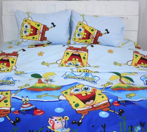 Простирадло MirSon Ranforce Elite 17-0319 Spanch + Patrik