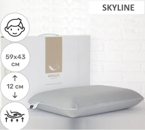 Подушка ортопедическая №7028 Elite Delicate satin Skyline MEN 59*43*12 см