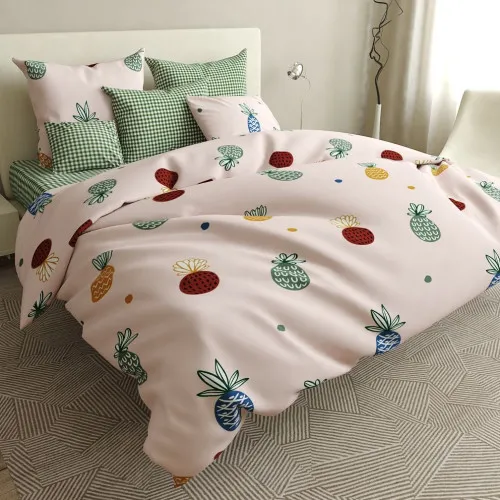 Пододеяльник Бязь 17-0414 Pineapple