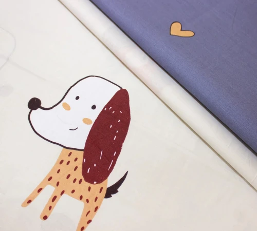 Наволочка Бязь 17-0314 Little Doggy - 2