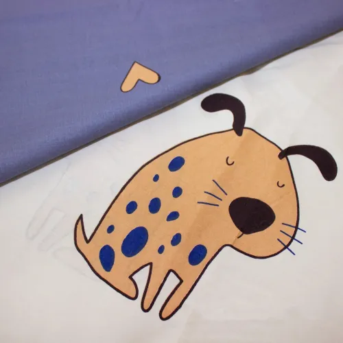 Наволочка Бязь 17-0314 Little Doggy - 3