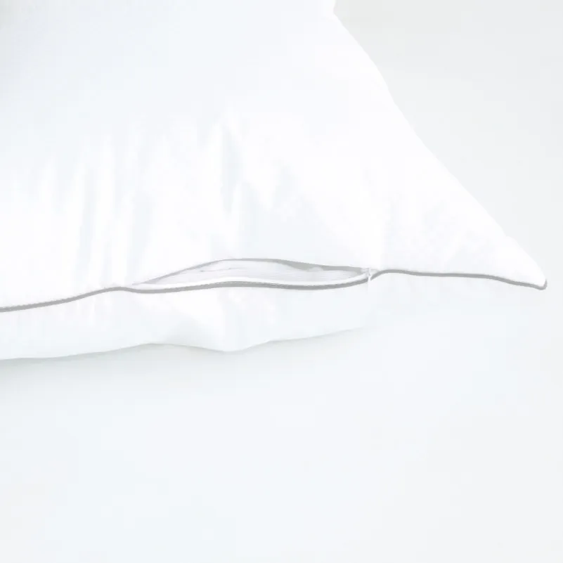 Подушка бавовняна №2755 Royal Silver Cotton (середня) - 5