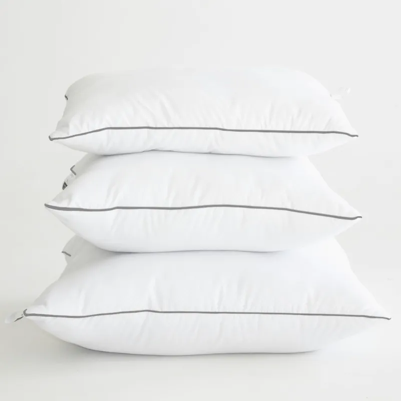 Подушка бавовняна №2755 Royal Silver Cotton (середня) - 7