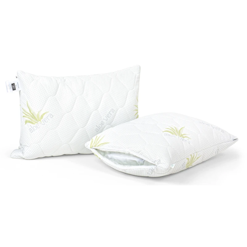 Подушка антиалергенная №808 "Alberto" EcoSilk Hand Made (упругая) - 7