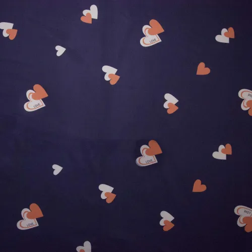 Наволочка Бязь 17-0442 Blue orange - 4