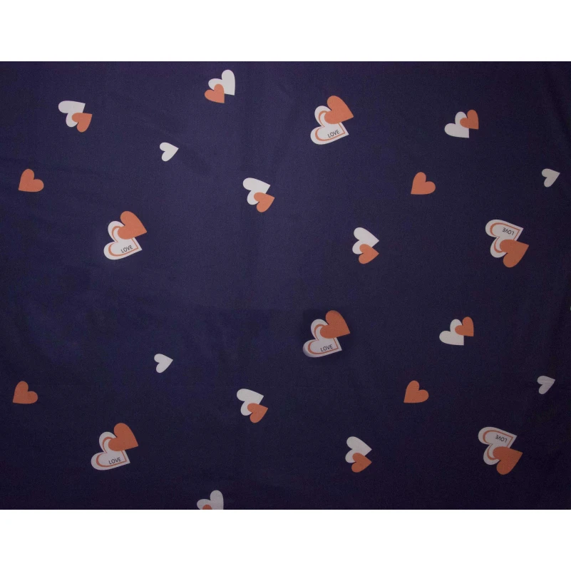 Наволочка Бязь 17-0442 Blue orange - 3