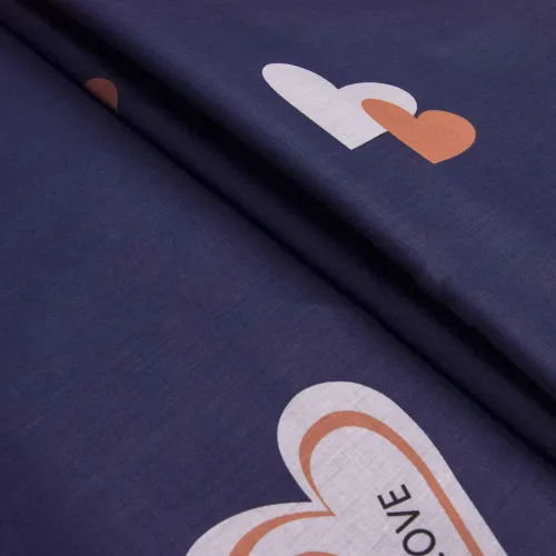 Наволочка Бязь 17-0442 Blue orange - 5