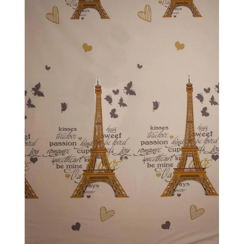 Простынь Бязь 17-0445 Be mine - 5