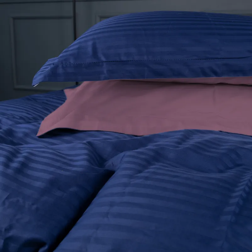 Комплект постельного белья Сатин JUNIOR Satin Stripe 30-0020 + 30-0008 Lovelin - 2