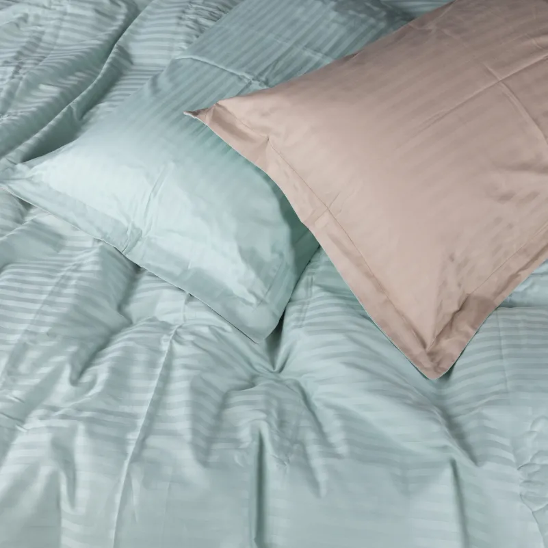 Комплект постельного белья Сатин JUNIOR Satin Stripe 30-0013 + 30-0004 Rovena - 1
