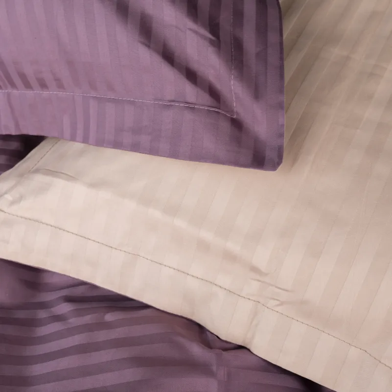 Комплект постельного белья Сатин JUNIOR Satin Stripe 30-0008 + 30-0004 Waleis - 2