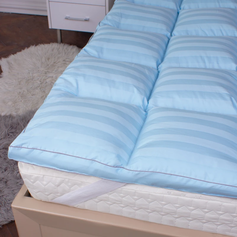 Перина-топпер №4004 "Valentino" (100% пух) высота до 5 см - 6