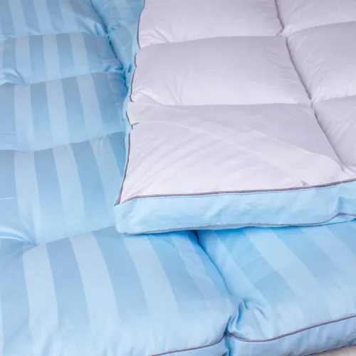 Перина-топпер №4004 "Valentino" (100% пух) высота до 5 см - 2