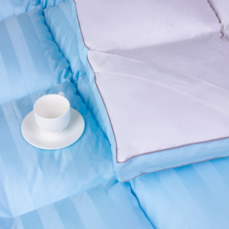 Перина-топпер №4004 "Valentino" (100% пух) высота до 5 см - 8