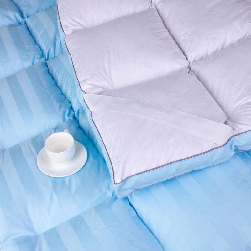 Перина-топпер №4004 "Valentino" (100% пух) высота до 5 см