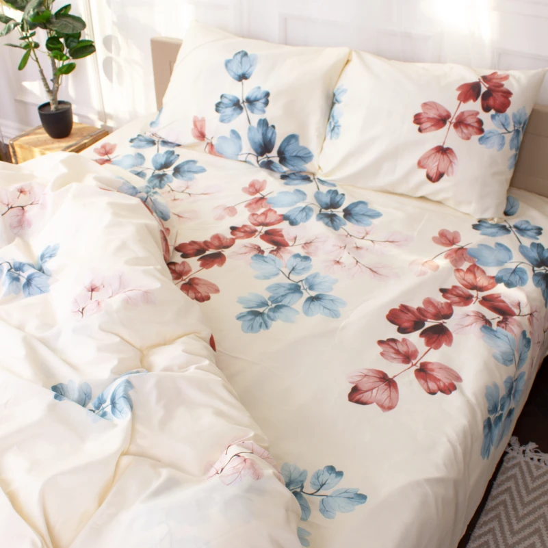 Комплект постельного белья Микрофибра принт 15-0338 Vincenza - 4