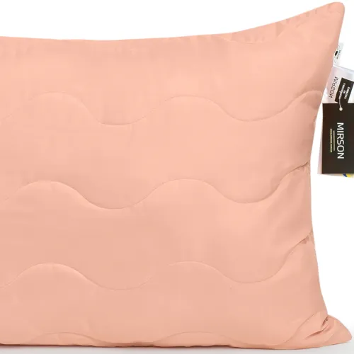 Подушка шовкова Eco Light Coral №1772 шовк Капок мікросатин - 1