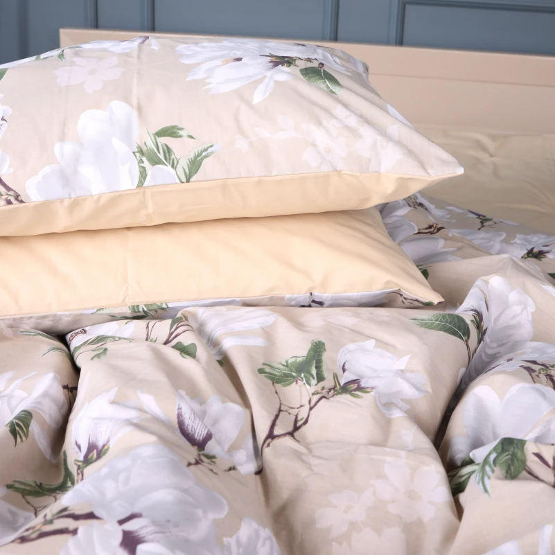 Наволочка Бязь 17-0816 White Flower