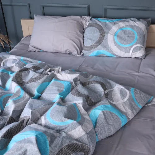 Комплект постельного белья Бязь 17-0824 Circles around