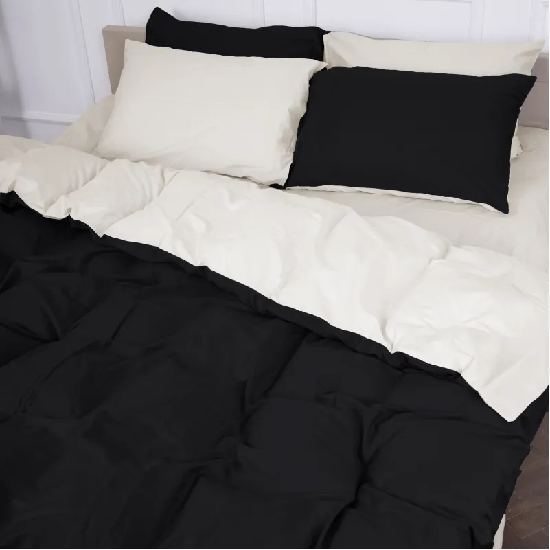 Комплект постельного белья Сатин JUNIOR Classic 0001+0055