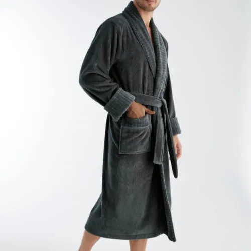 Халат М Royal Man antrasit