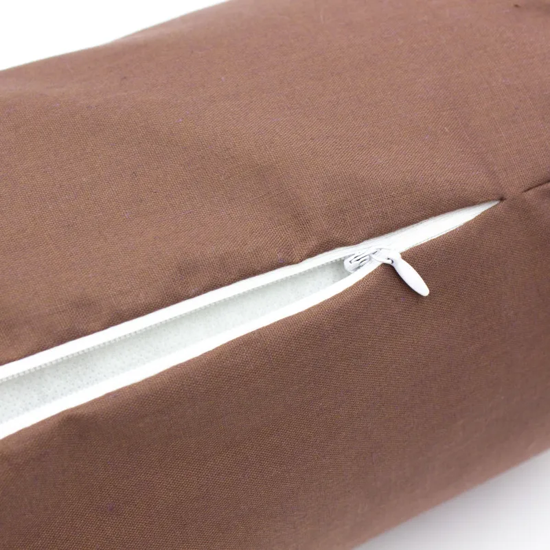 Подушка-валик №8514 Naturale Line 19-1217 Chocolate Perla 50% Memory - 9