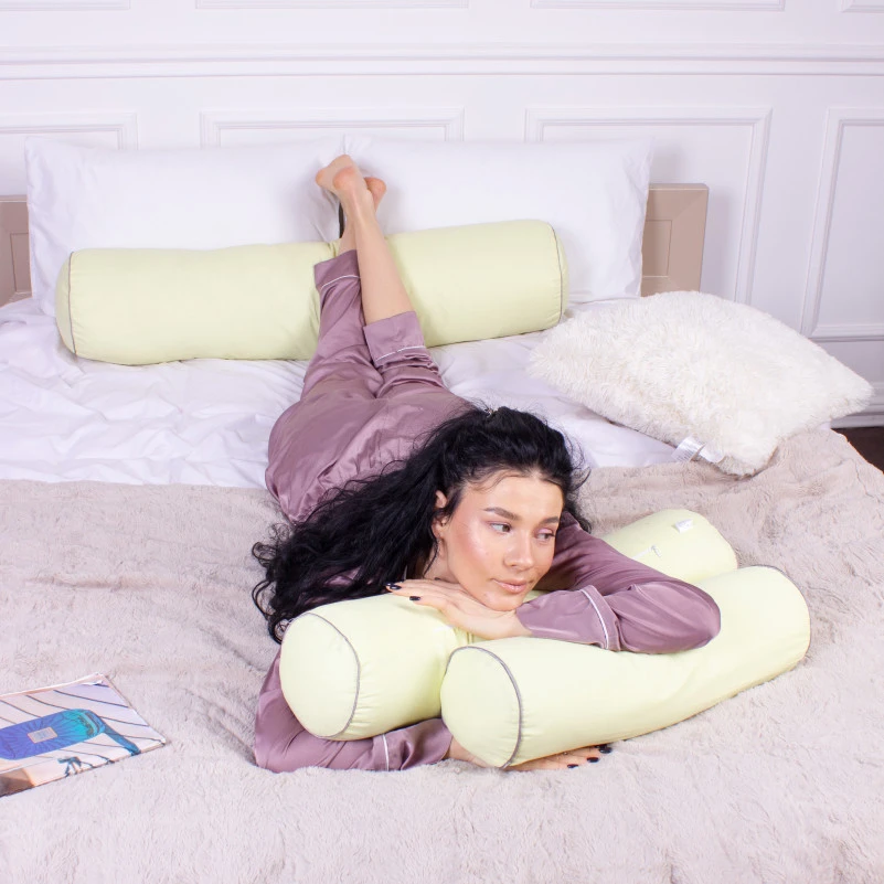 Подушка-валик №8115 Naturale Line 12-0525 Tiziana EcoSilk - 9