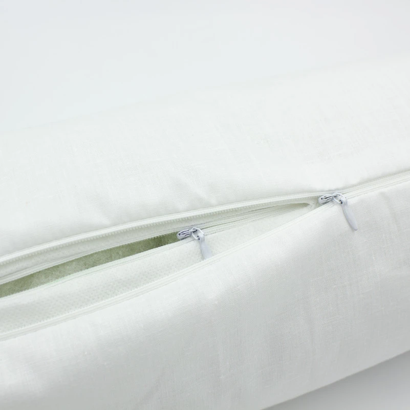 Подушка-валик №8105 Naturale Line 11-2107 White EcoSilk - 14