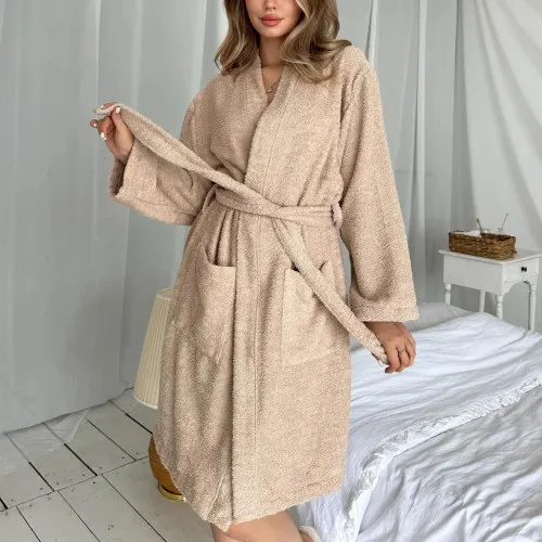 Халат "Fluffy Touch" beige