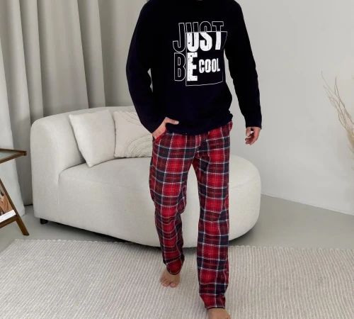 Пижама "Night Shelter" red print