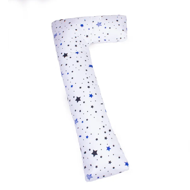 Подушка для беременных и отдыха Г-образная №8419 Color Line 19-0809 Luna Star EcoSilk бязь - 8