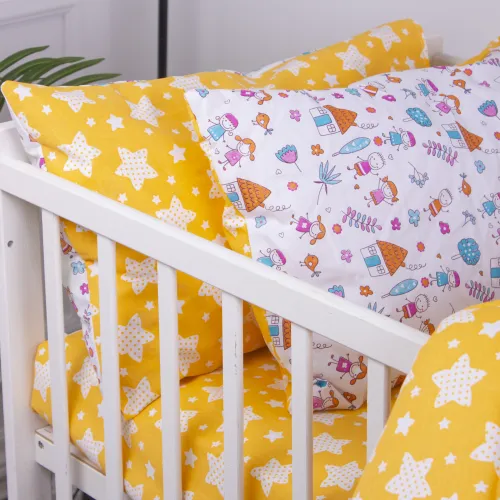 Дитяча постільна білизна Бязь Kids Time 18-0002 Sweet Home - 4