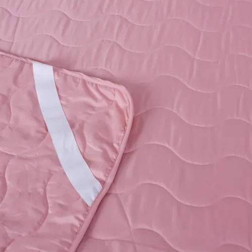 Наматрацник №1757 Eco Light Coral (EcoSilk) (звичайний з гумкою по кутах)  - 5