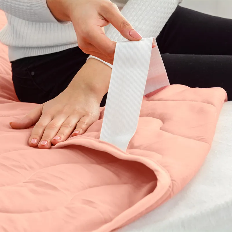 Наматрацник №1757 Eco Light Coral (EcoSilk) (звичайний з гумкою по кутах)  Фото - 10