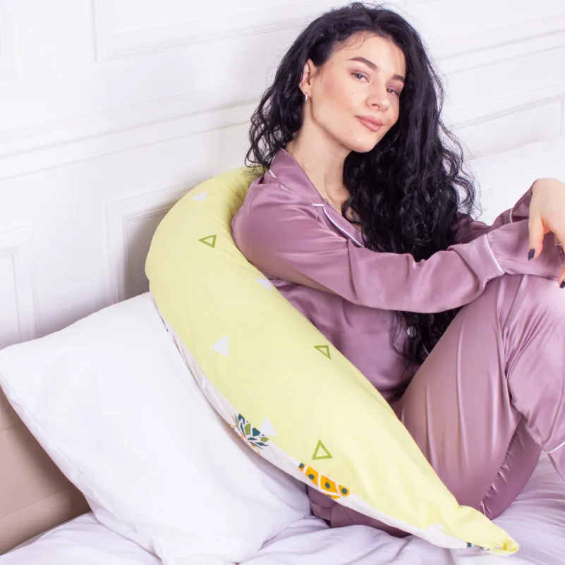 Подушка для вагітних та годування №8642 Print Line 17-0242 Salyut 100% Memory - 4