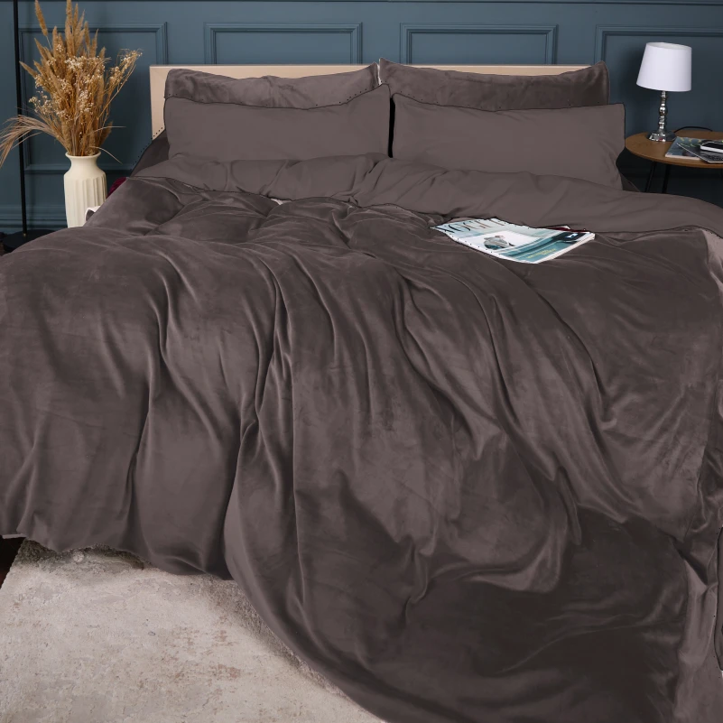 Наволочка Winter Frost 28-0005 Ashen Velvet Black Friday