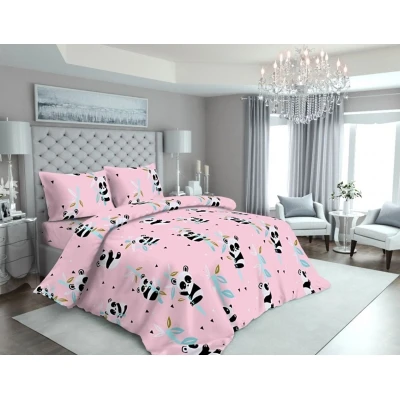 Наволочка Бязь 17-0505 Panda pink