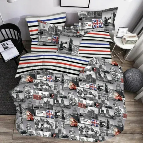 Пододеяльник Бязь 17-0538 London Street