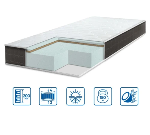 Матрас беспружинный ES Bionic Cocos