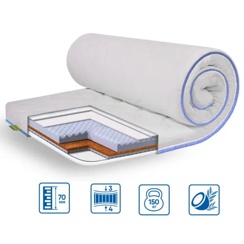 Матрас Топпер Ролл Ап (Roll Up) ES Mix Massage